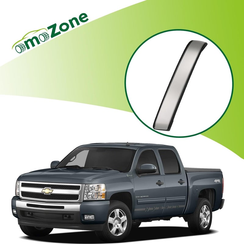 omoZone Interior Door Pull Handle Armrest Inside Grab Handle Front Left Driver Side Ebony Compatible with 2010-2014 Chevrolet Chevy Silverado GMC Sierra Replaces 25932417 - Image 2